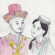 The ''Cuddlies'' in traditional clothes
