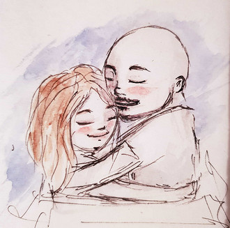 The ''Cuddlies'' hugging