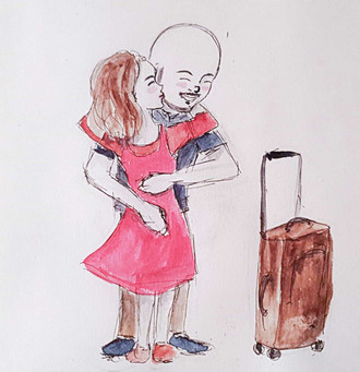 The ''Cuddlies'' meeting after a long time apart