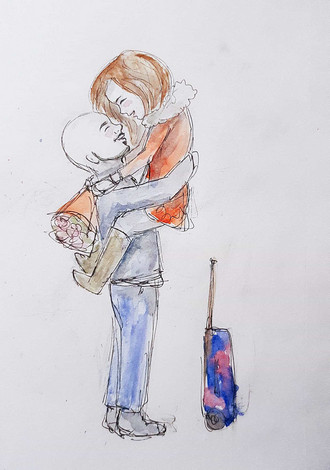 The ''Cuddlies'' meeting for Christmas