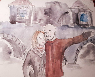 The ''Cuddlies'' doing sightseeing in Belgrade