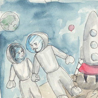 The ''Cuddlies'' are taking a stroll on the Moon